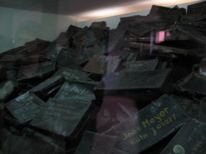 Auschwitz suitcases