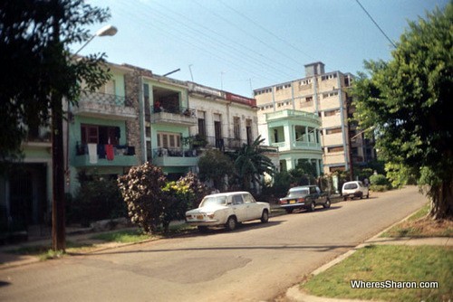 Vedado Street Scene in havana things to do