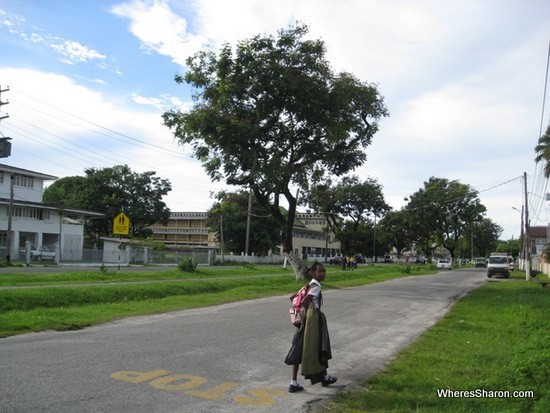 Exploring the streets of Georgetown guyana