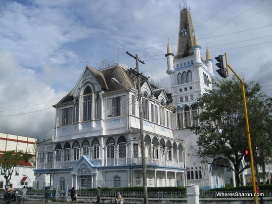 Town hall in georgetown guyana