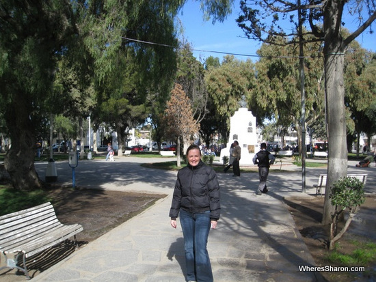 Puerto Madryn plaza