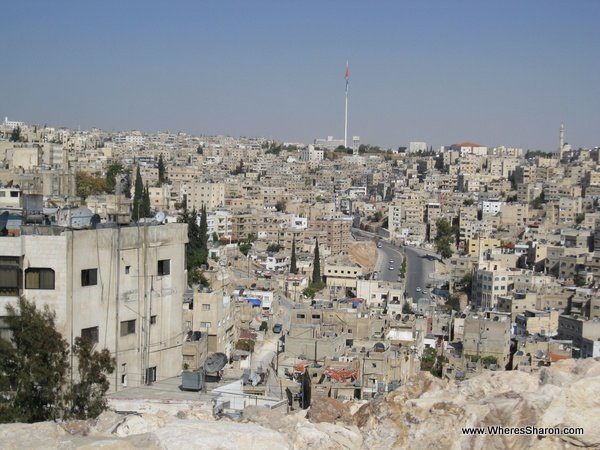 Views from the citadel of Amman