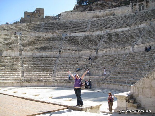 Roman forum in Amman