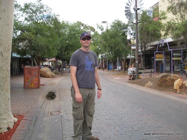 Todd St Mall in alice springs