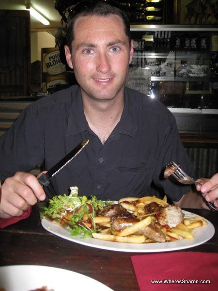 Territory mixed grill at Bojangles  alice springs