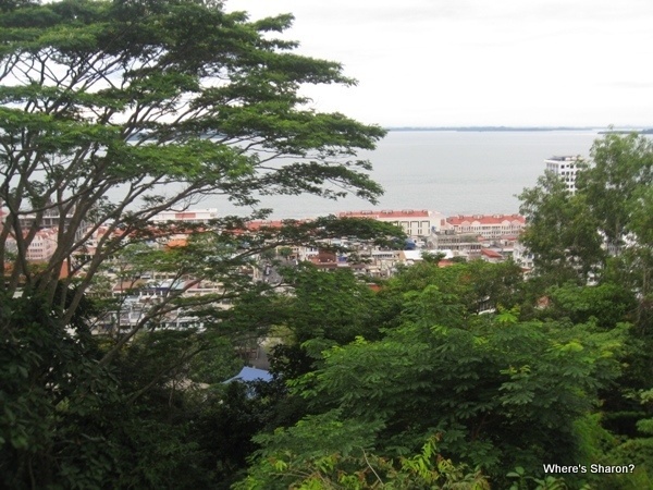 Views of Sandakan from the lookout