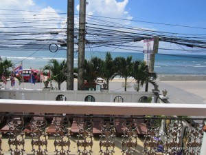 View of Kalim beach from our hotel room phuket