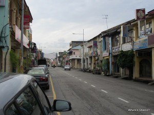 Street in Chinatown Georgetown