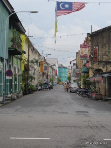 street in Chinatown Georgetown