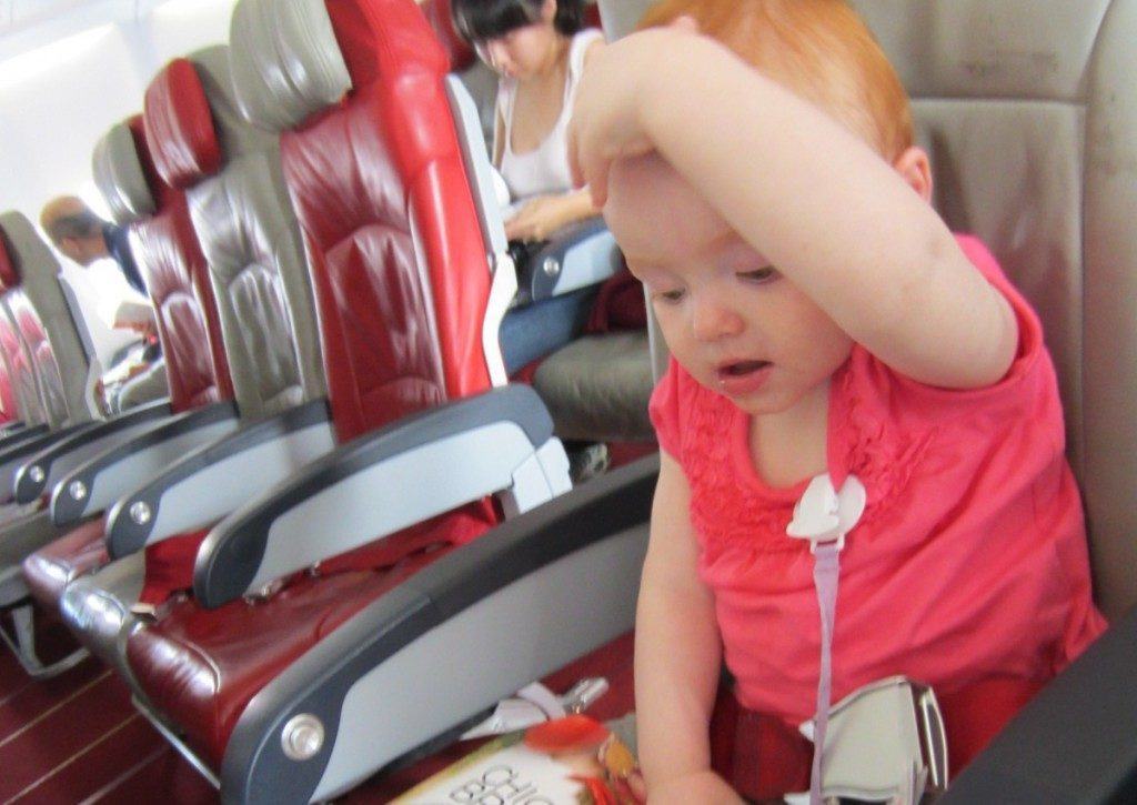 Toddler flying air asia to melbourne