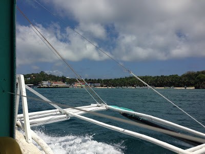 Boracay terminal from the boat