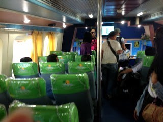 First class on boat to Iloilo and bacolod