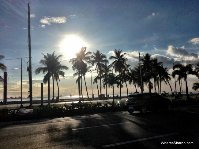 manila bay sunset