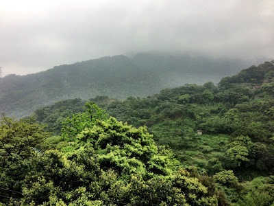 View from the end of the gondola journey maokong taipei