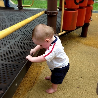 baby at KLCC playground