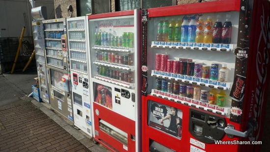 Japan vending machines