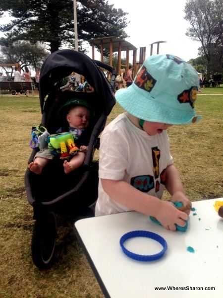 play dough in altona for childrens week