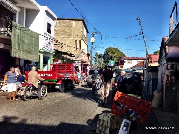 street in sosua dominican republic