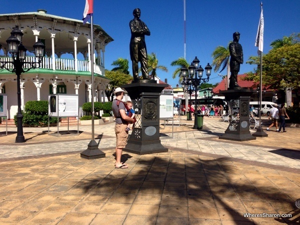 exploring parque central on puerto plata excursion