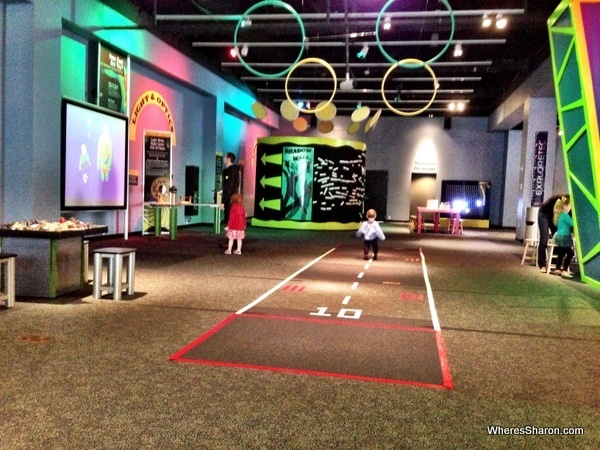 Part of the "Tinker Works" room in Gulf Coast Exploreum Science Center