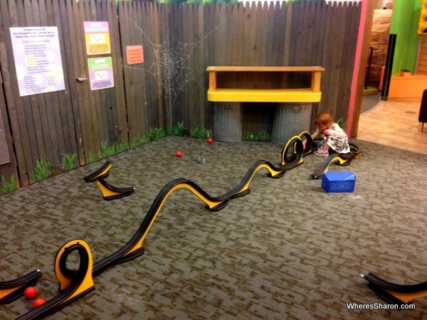 Rollercoasters are go! Chattanooga Children's Creative Discovery Museum