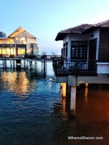 Our over the water chalet