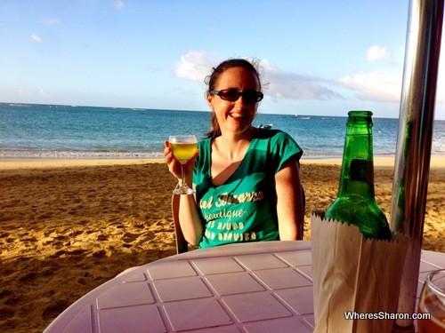 Beer on the beach - good stuff