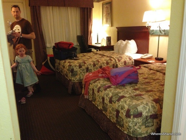 hotel room in Days Inn St Augustine motel chains USA