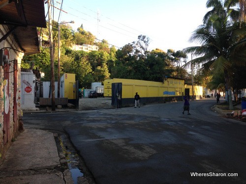 The Caribe Tours terminal in Cap-Haitien, on Rue 26.