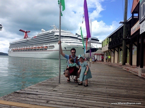 The Carnival Freedom in Antigua