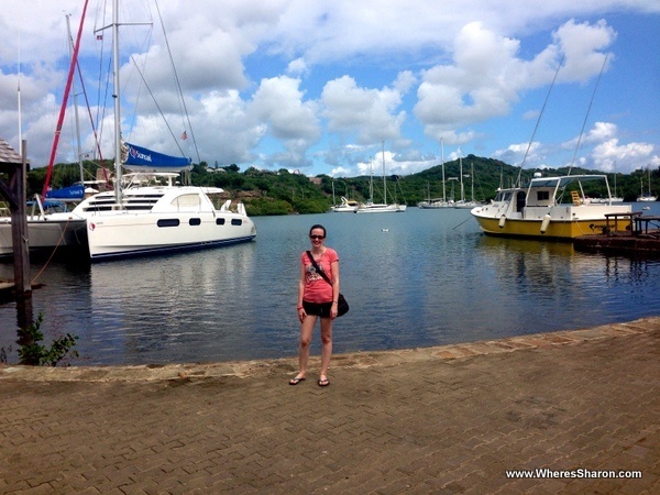 The harbour at Nelson's Dockyards