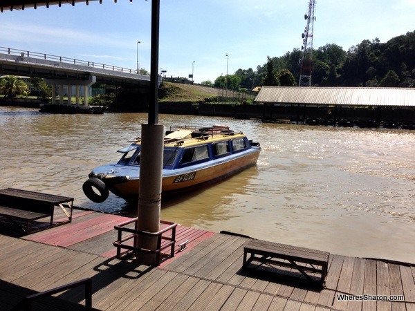 The boat back to BSB in Bangar