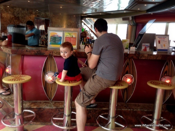 carnival caribbean cruise with kids bar