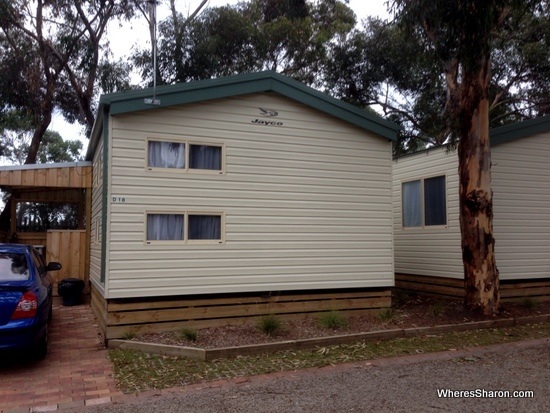 Deluxe cabin at Anchor Belle Holiday Park