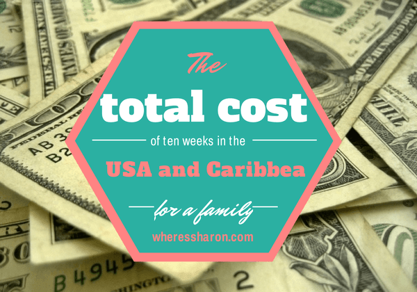 trip cost of a family trip to the USA and Caribbean