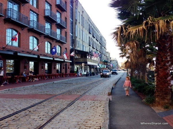 River Street, Savannah stopover