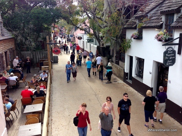 historic district St Augustine FL with kids