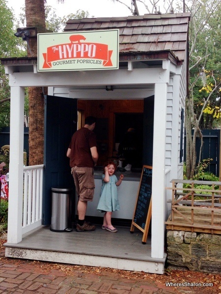 Hyppo Gourmet Popsicles St Augustine with kids