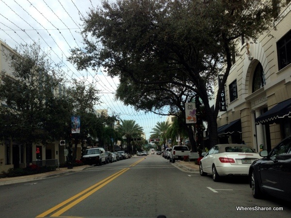 Clematis St in west palm beach