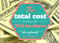 What did our trip cost to the USA and Caribbean?