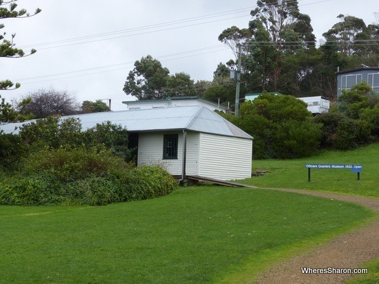 Officers' Quarters things to do on the Tasman Peninsula