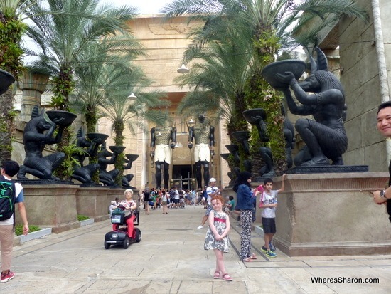 Ancient Egypt at Universal Studios Singapore review