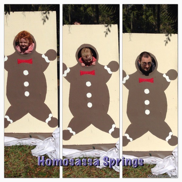 silly photos at Homosassa Springs