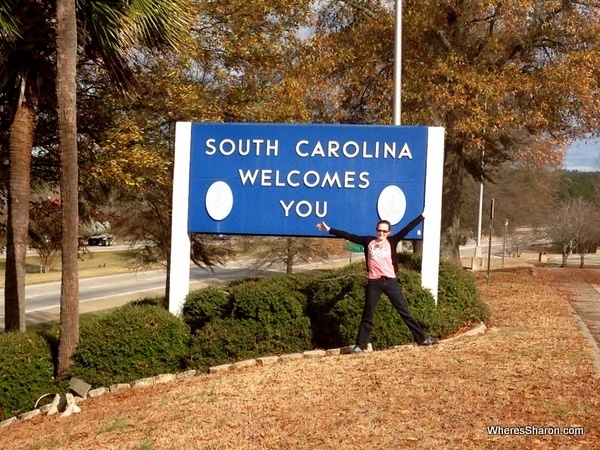 south carolina state sign