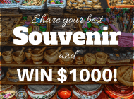 Share your best souvenir and win $1000!