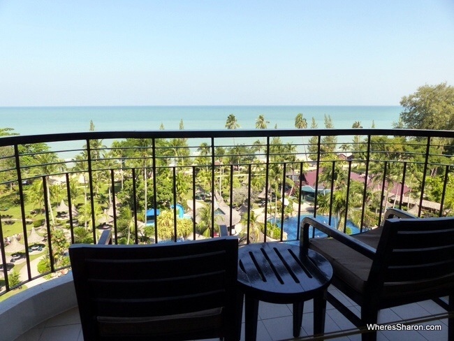 balcony at Golden Sands Resort