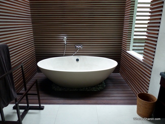 bathroom ubud family villa