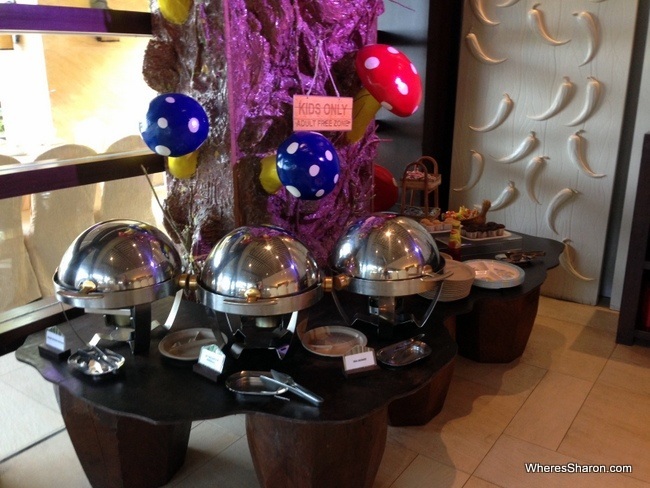 rasa sayang resort breakfast buffet for kids