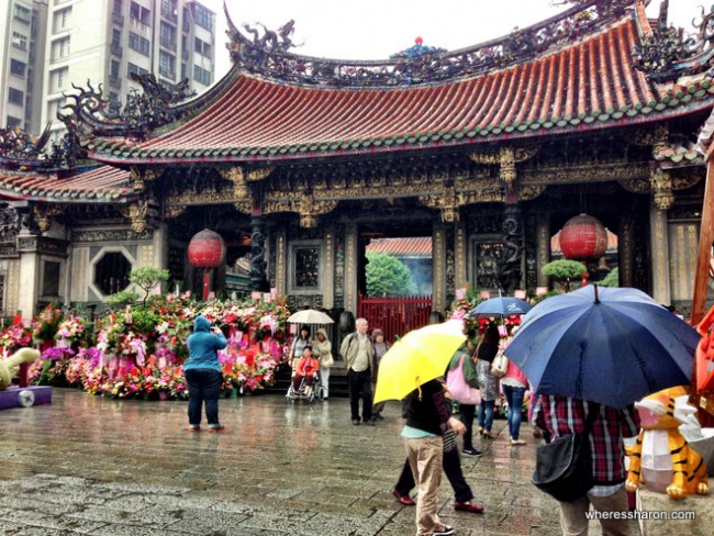 Longshan Temple Taipei Taiwan