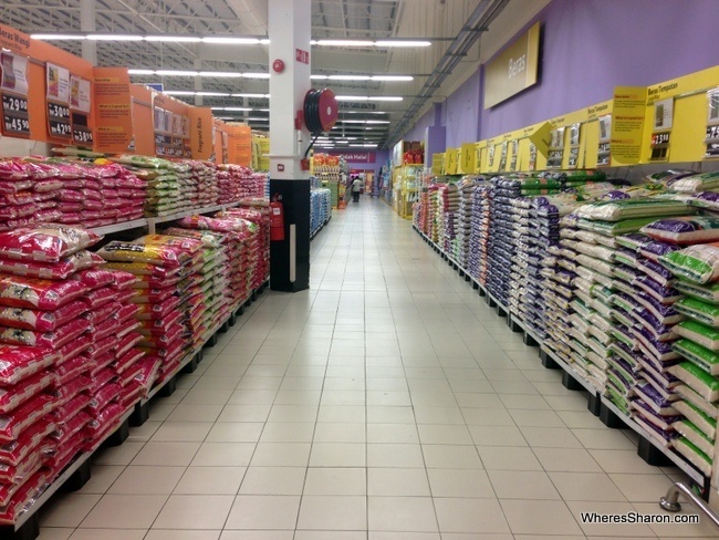 rice in penang supermarket